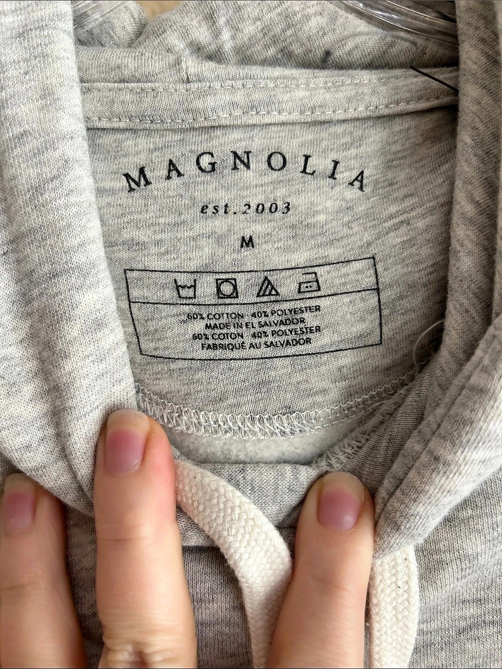 Magnolia Silos Logo Hoodie Gray Medium - Picture 2 of 3